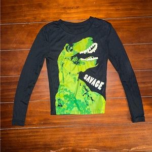 Highlands original gray long-sleeved shirt for boys size 8. Worn once, like new!